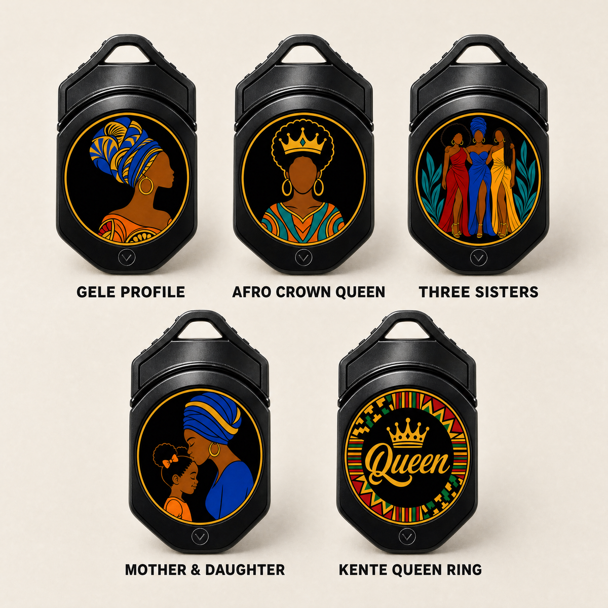 The 5 Melanin Lights design slides